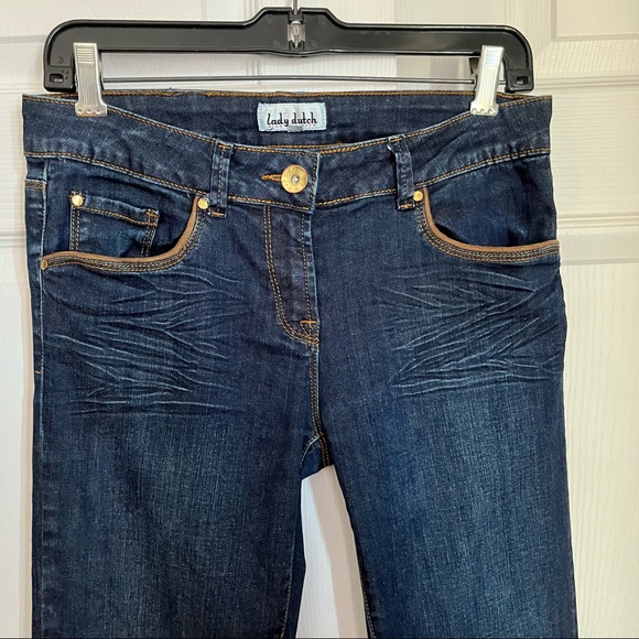 Y2K LADY DUTCH LOW RISE FLARE JEANS - Picture 3 of 10